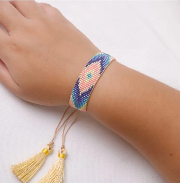 Explore the Unique Design of Our Woven Miyuki Bracelet